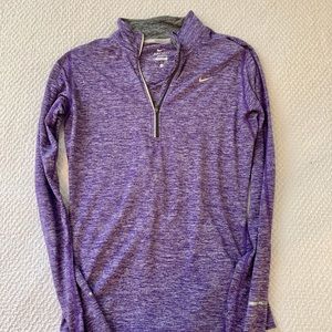 Lightly worn purple athletic Nike pull over